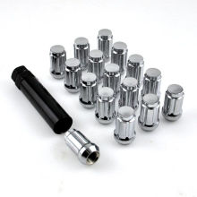 Steel M12 Bullet Wheel Nuts with Key